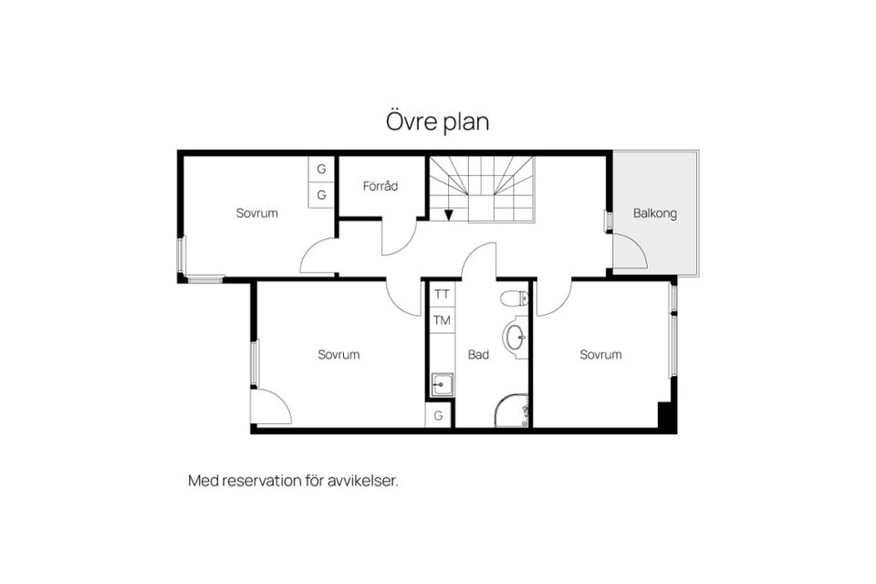 Radhus, Mor Marias väg 9, Björkris, Kungsbacka