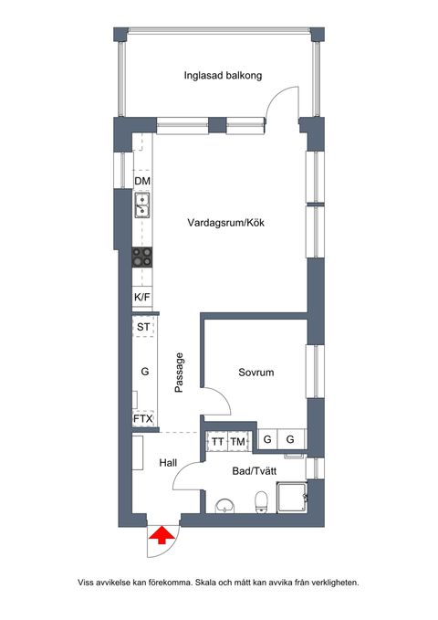 Bostadsrätt, Trönningebjärsvägen 41, Trönninge, Varberg