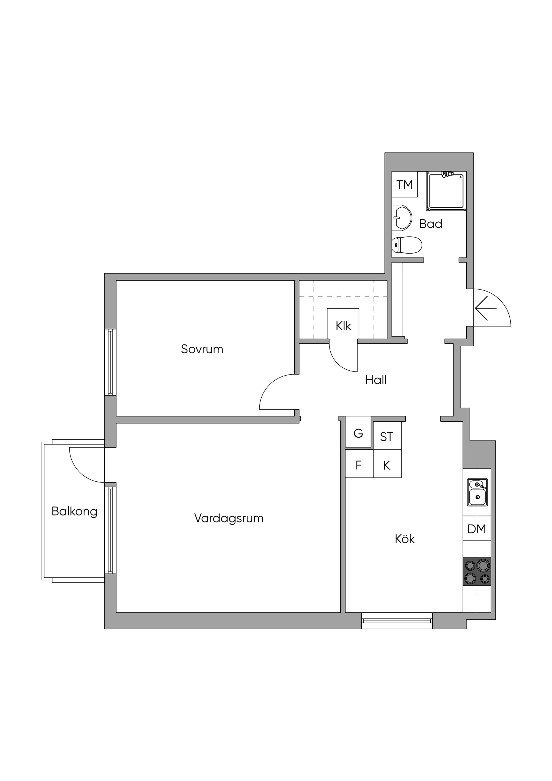Bostadsrätt, Hästbacken 2, Trångsund, Huddinge