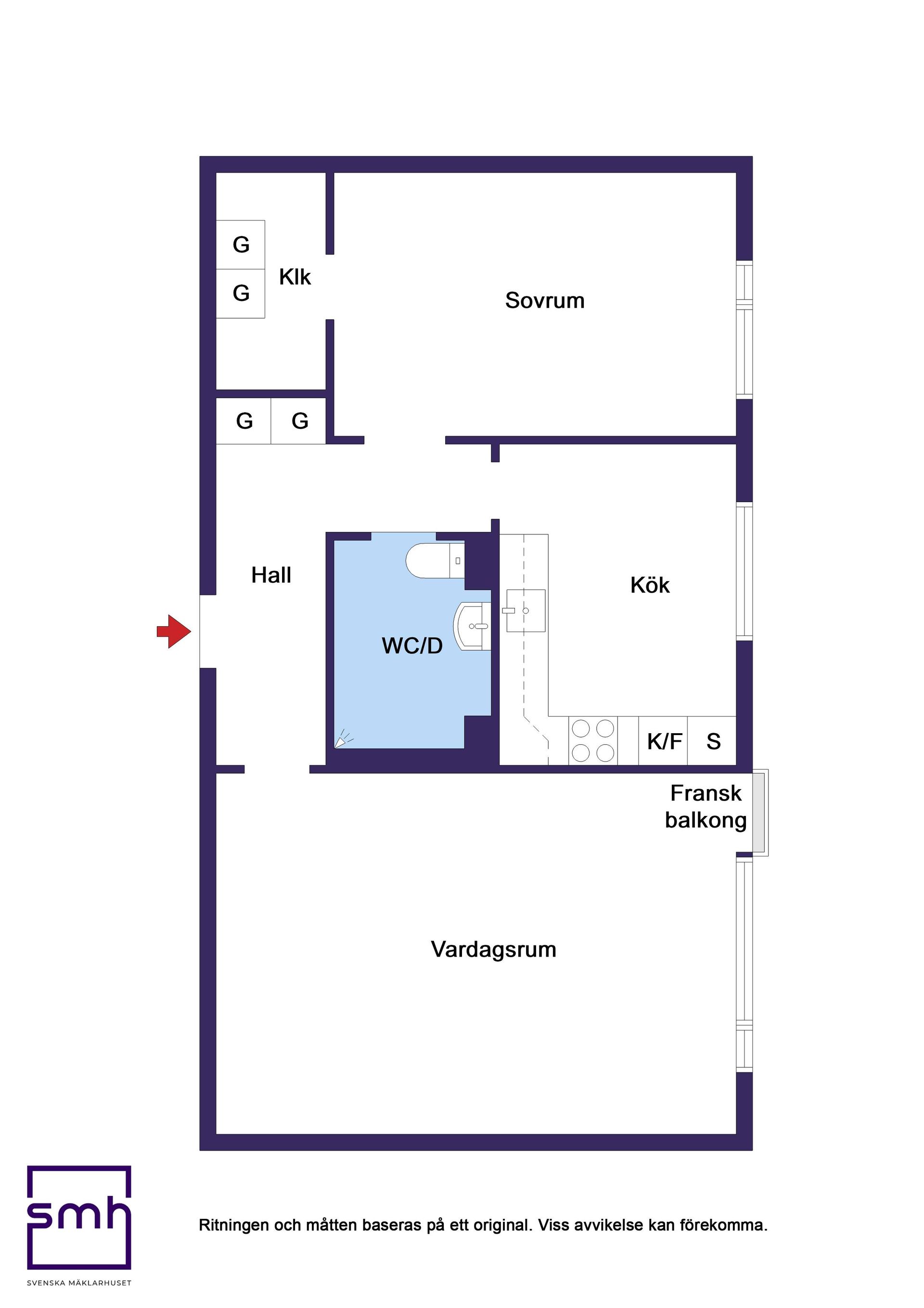 Bostadsrätt, Ringvägen 46, Västerhaninge, Haninge
