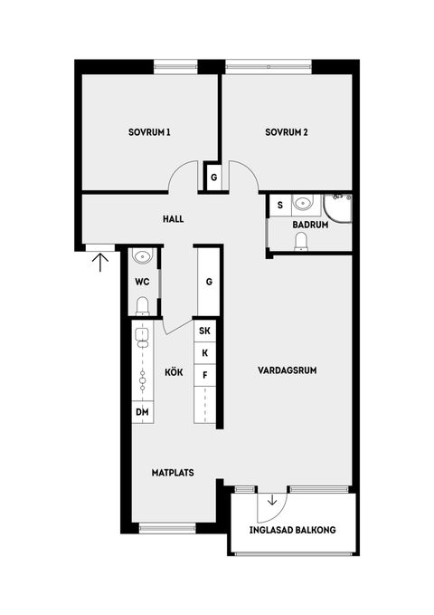 Bostadsrätt, Marknadsvägen 173, Täby Centrum, Täby