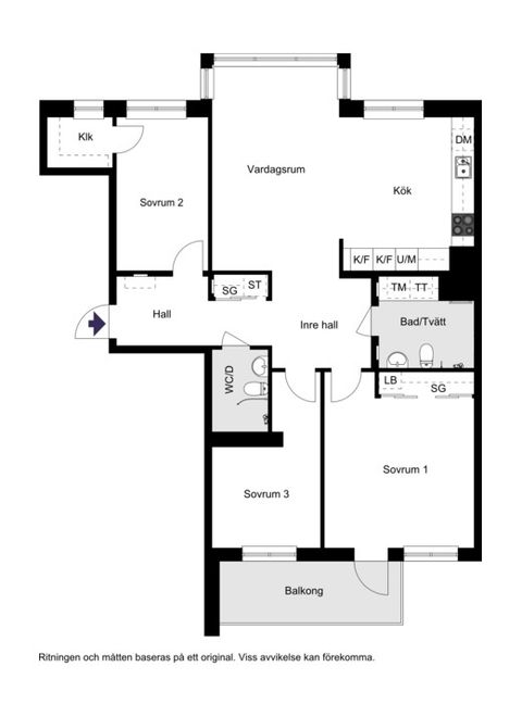 Bostadsrätt, Oskarslundsbacken 26, 3 tr!, Liljeholmskajen, Stockholm