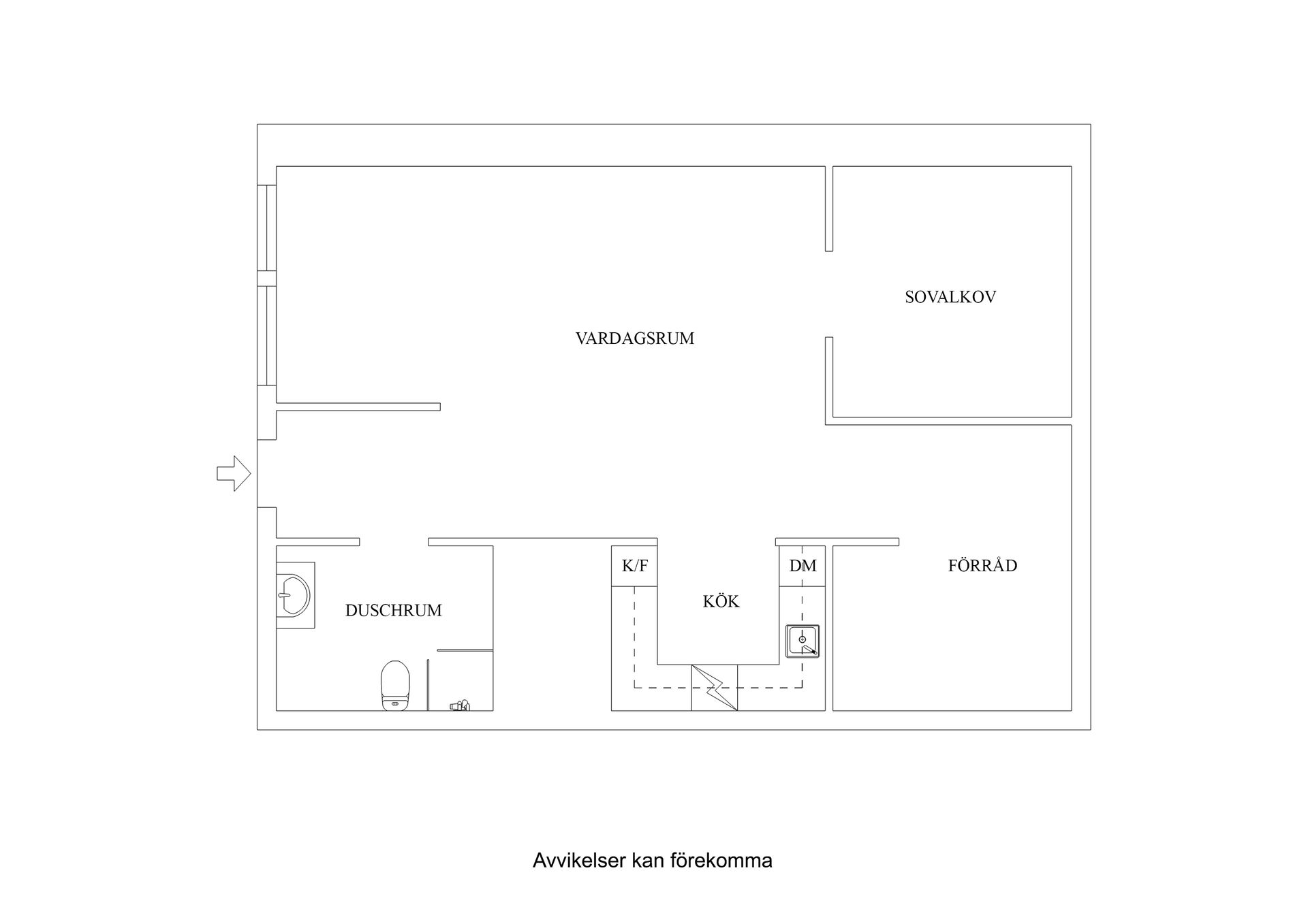 Bostadsrätt, Stationsgatan 23 B, entréplan, Märsta Centralt, Sigtuna