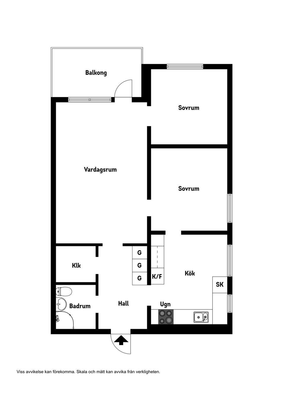 Bostadsrätt, Ångermanlandsgatan 14A, Centralt, Örnsköldsvik