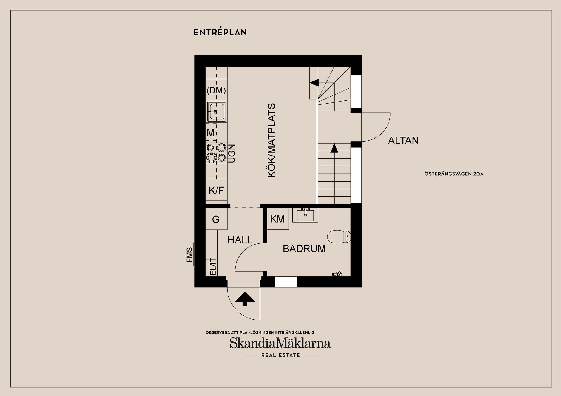 Bostadsrätt, Österängsvägen 20A, Gladö Kvarn, Huddinge
