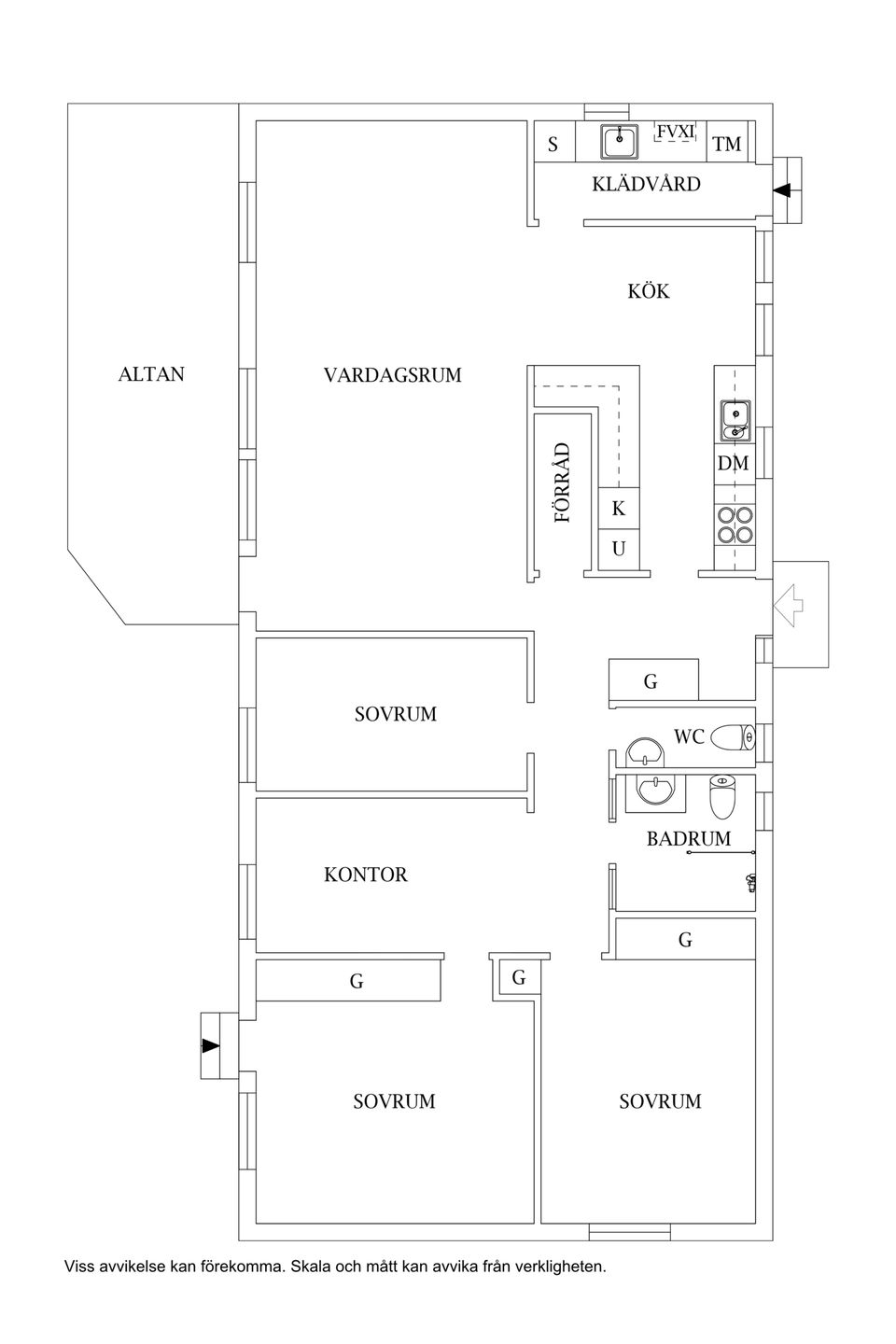 Villa, Yxgränd 6, Notviken, Luleå