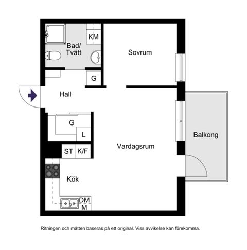 Bostadsrätt, Oskarslundsbacken 7, 7 tr!, Liljeholmskajen, Stockholm