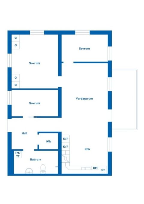 Bostadsrätt, Persbackavändan 12E, Hille, Gävle