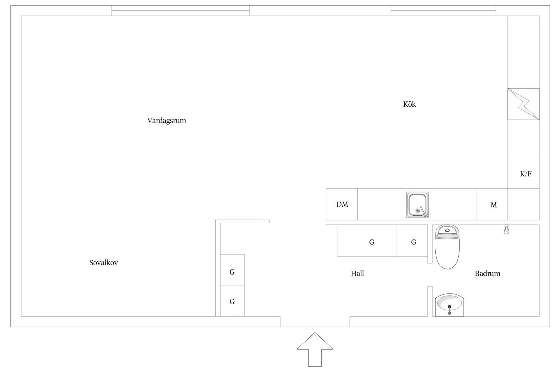 Bostadsrätt, Fleminggatan 40A, Kungsholmen - Fridhemsplan, Stockholm