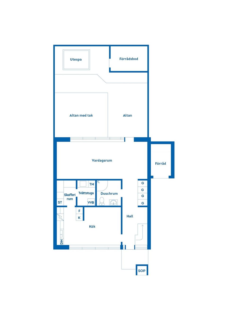 Radhus, Klarinettgatan 10, Gånsviksdalen, Härnösand
