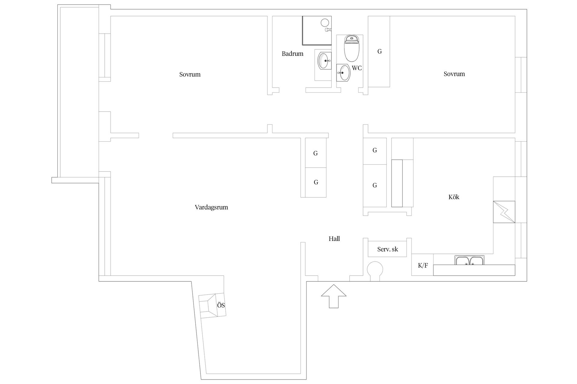 Bostadsrätt, Brålunden 8, Bromma - Nockeby, Stockholm