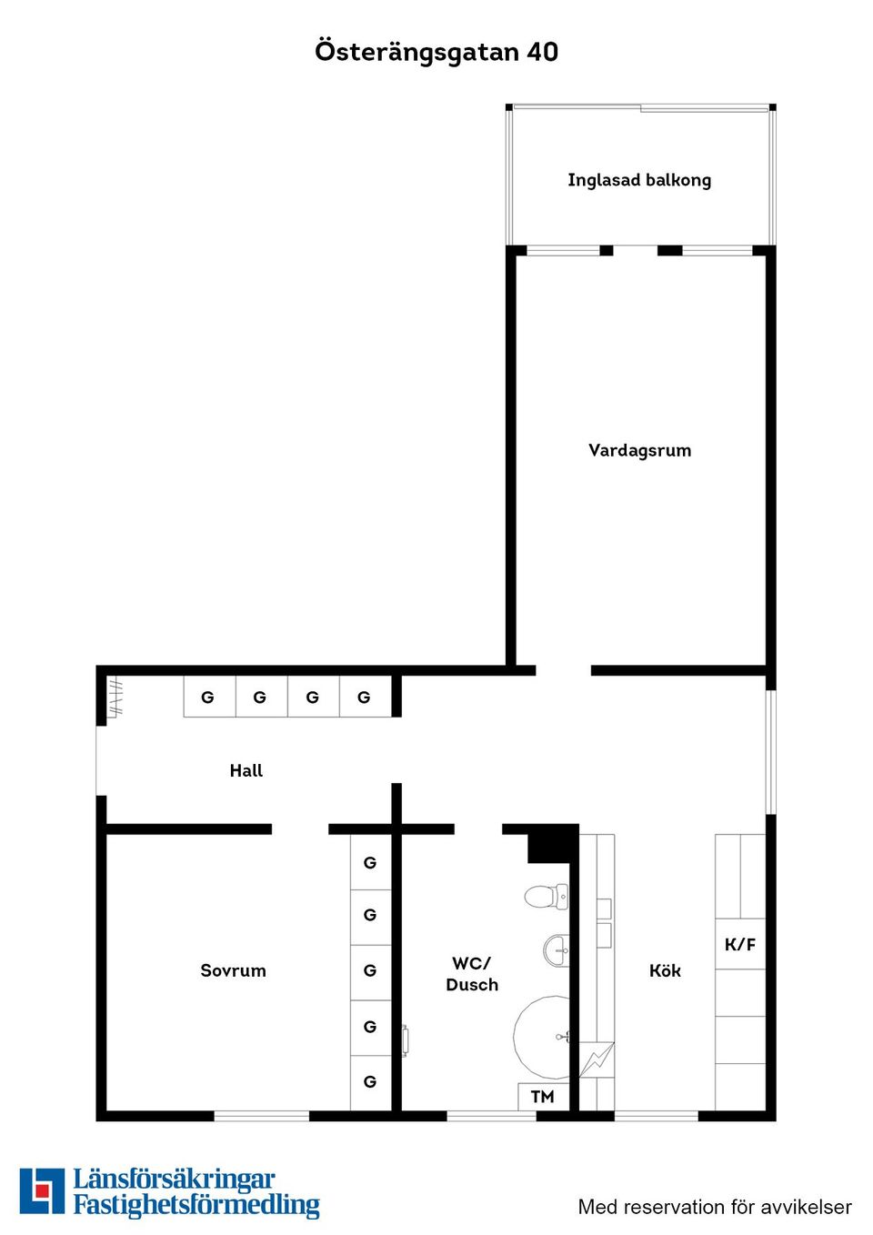 Bostadsrätt, Österängsgatan 40, Östergård, Halmstad