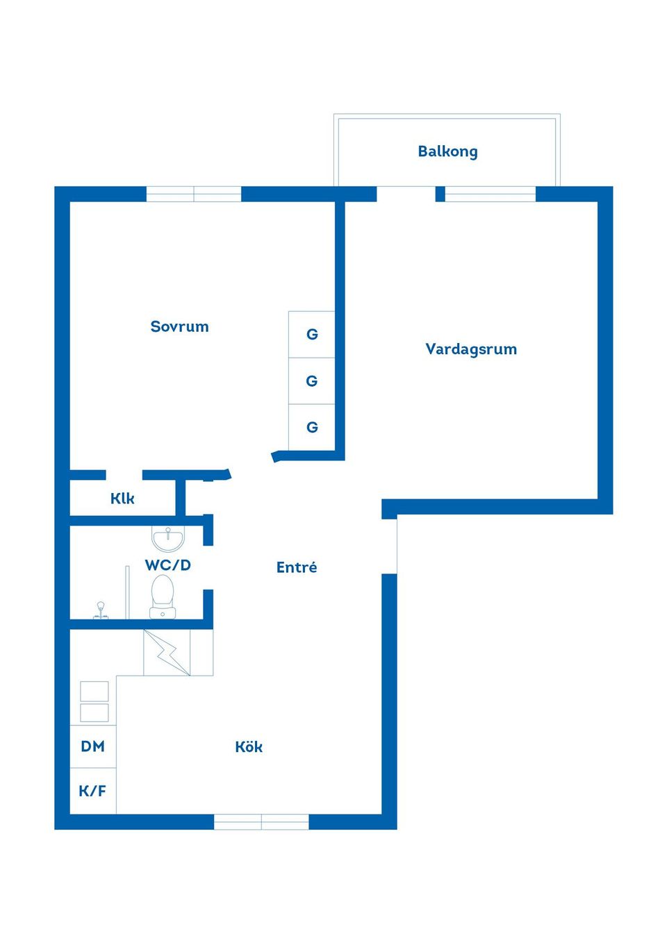Bostadsrätt, Myntgatan 11A, Centralt, Falun