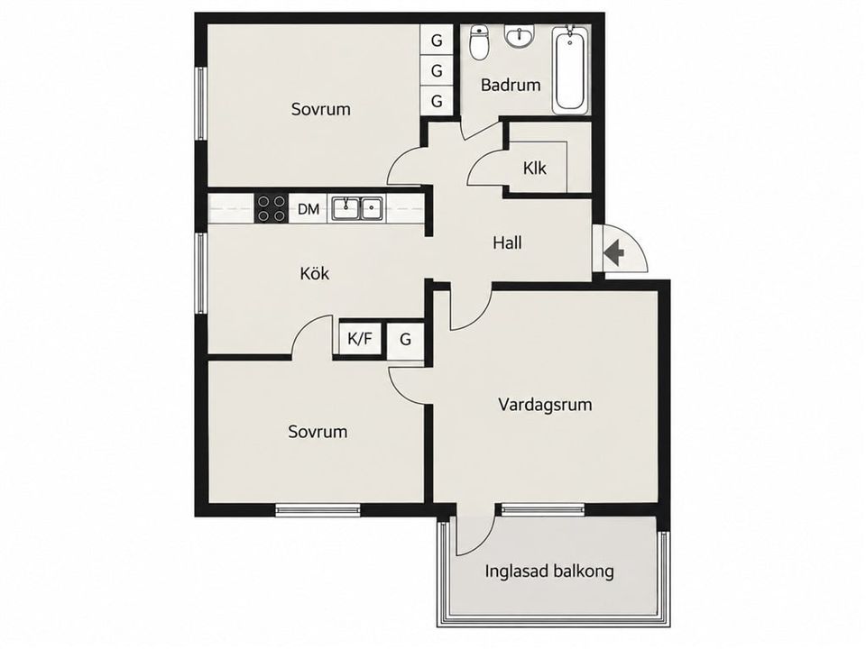 Bostadsrätt, Gådeåvägen 8, Gådeåstaden, Härnösand