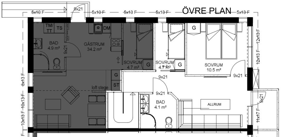 Bostadsrätt, Orrstigen 35, Fjällbäcken, Älvdalen