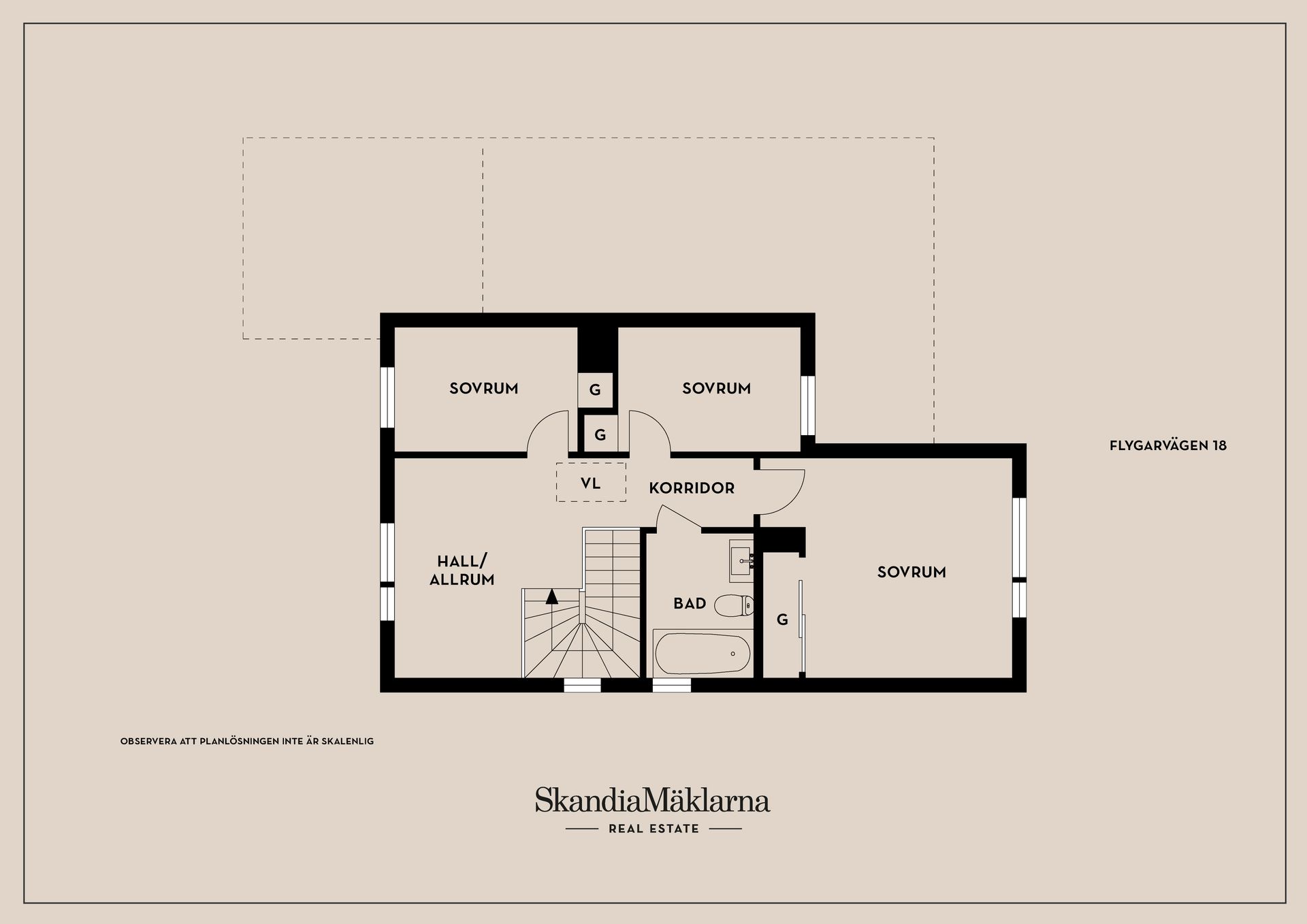 Radhus, Flygarvägen 18, Botkyrka