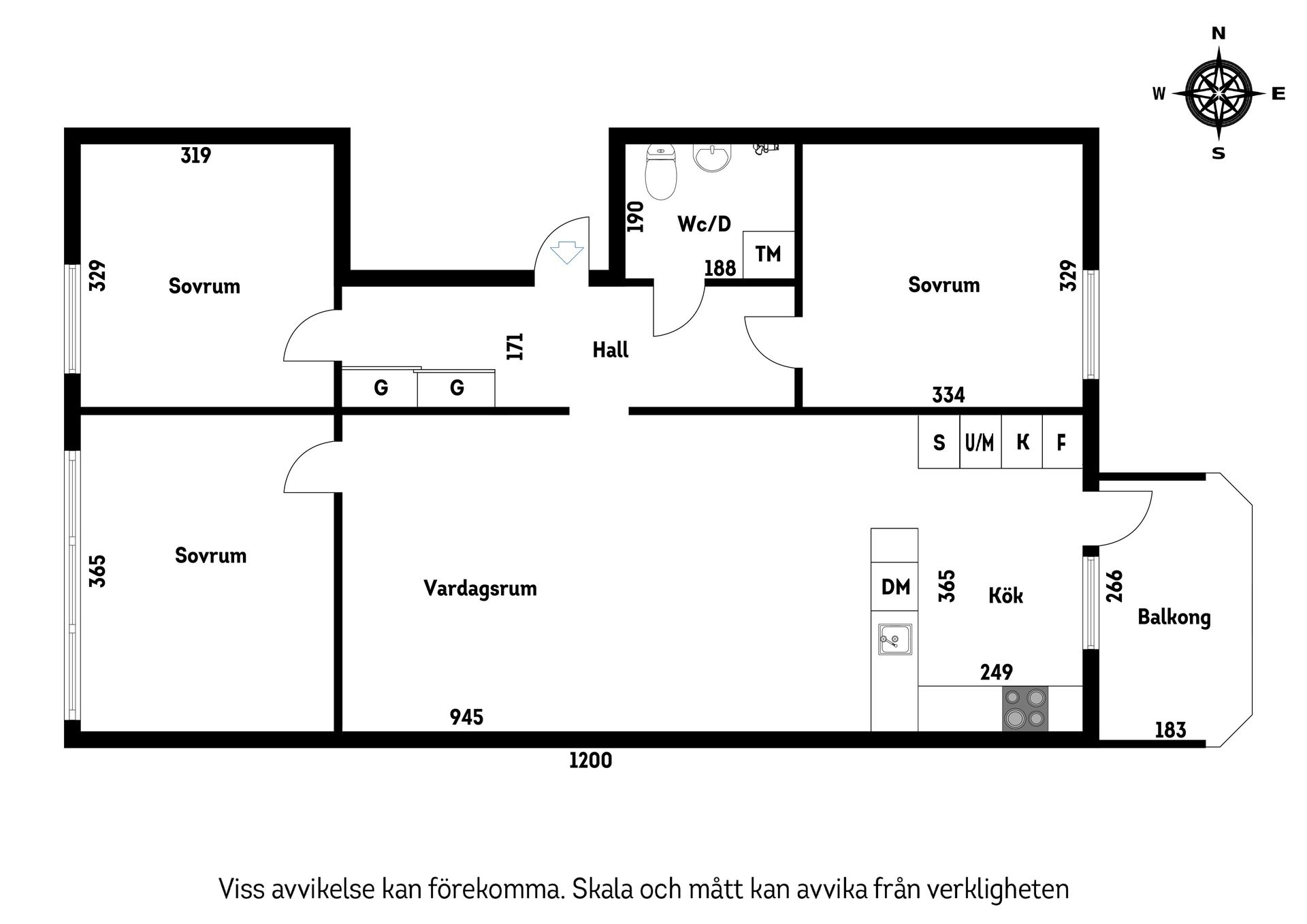 Bostadsrätt, Molkomsbacken 23, vån 3/3, Farsta, Stockholm