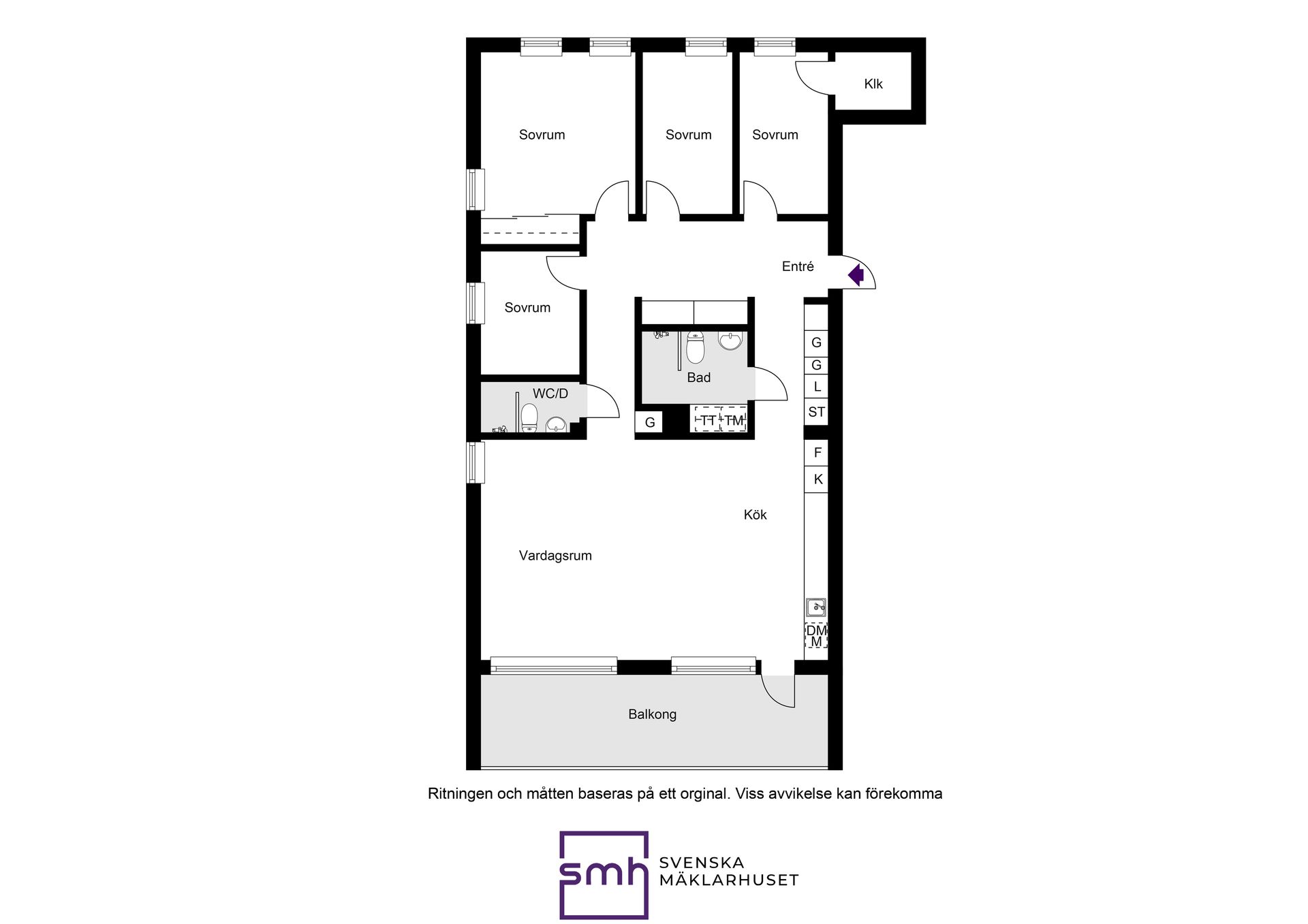 Bostadsrätt, Mariehällsvägen 30A, Bromma / Mariehäll, Stockholm