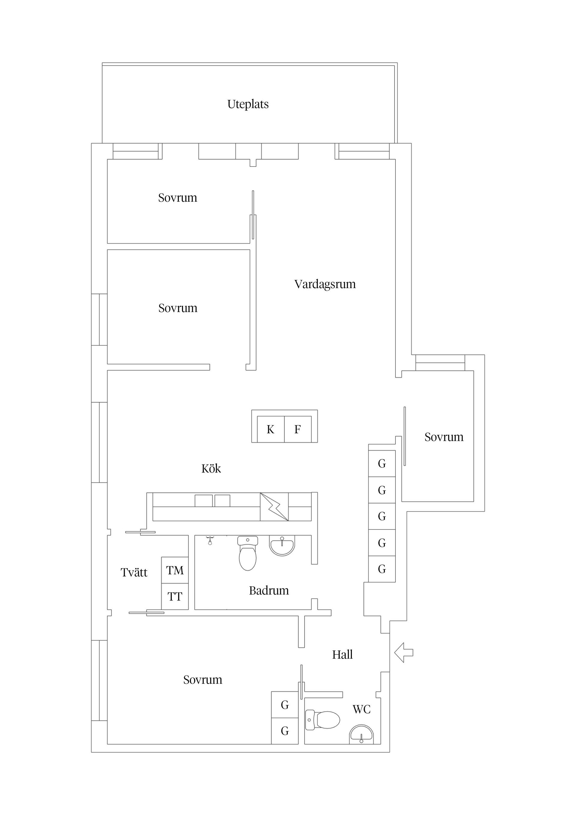 Bostadsrätt, Sörmlandsvägen 4, Edsängen, Sollentuna
