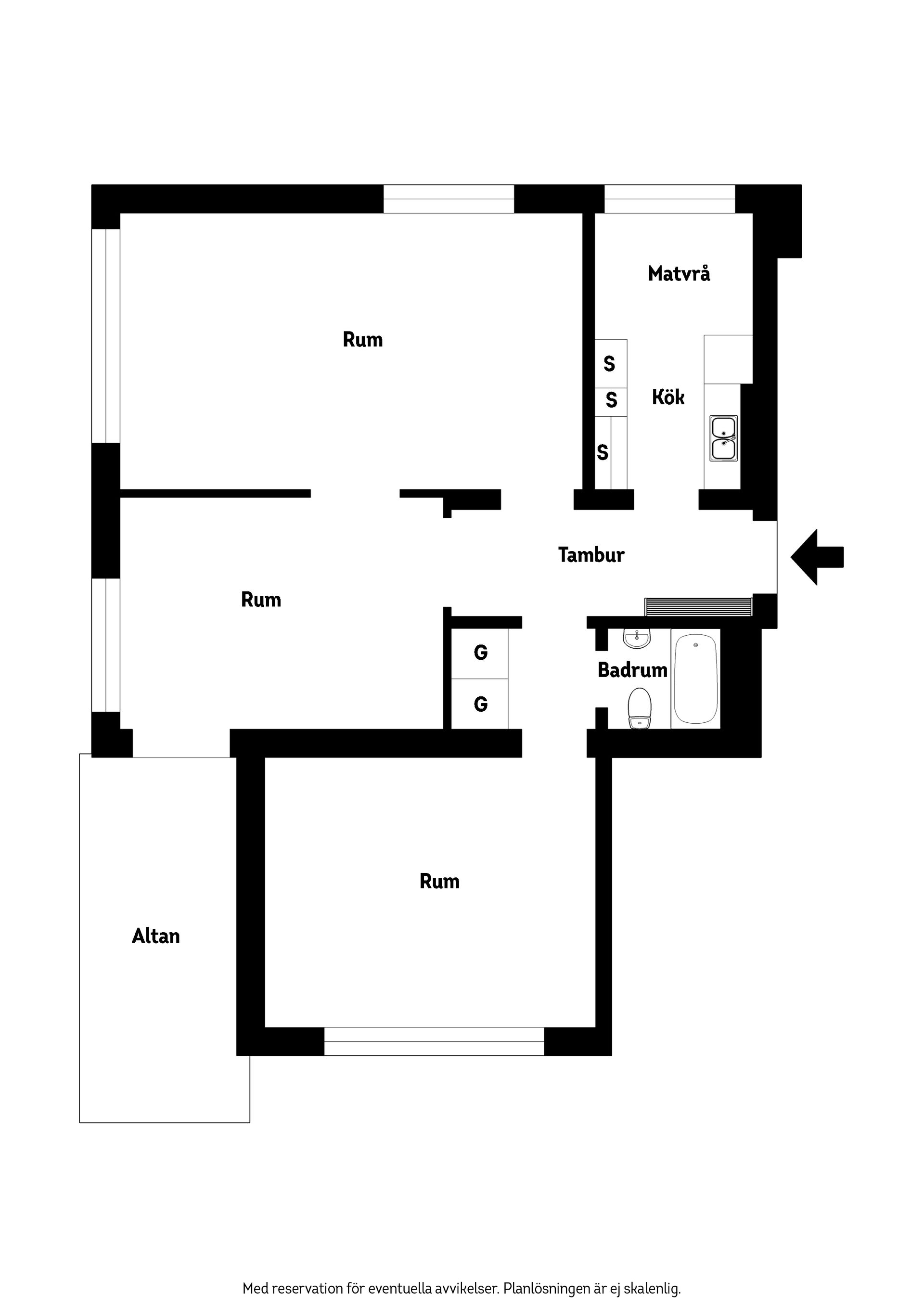 Bostadsrätt, Östra Vallgatan 2A, Centrum, Lund
