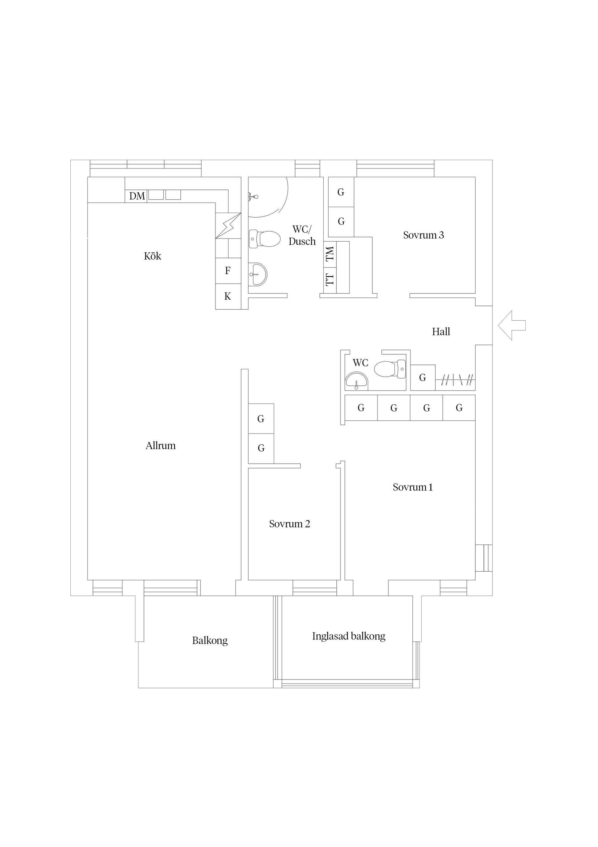 Bostadsrätt, Folkskolvägen 9B, Lugnvik, Östersund