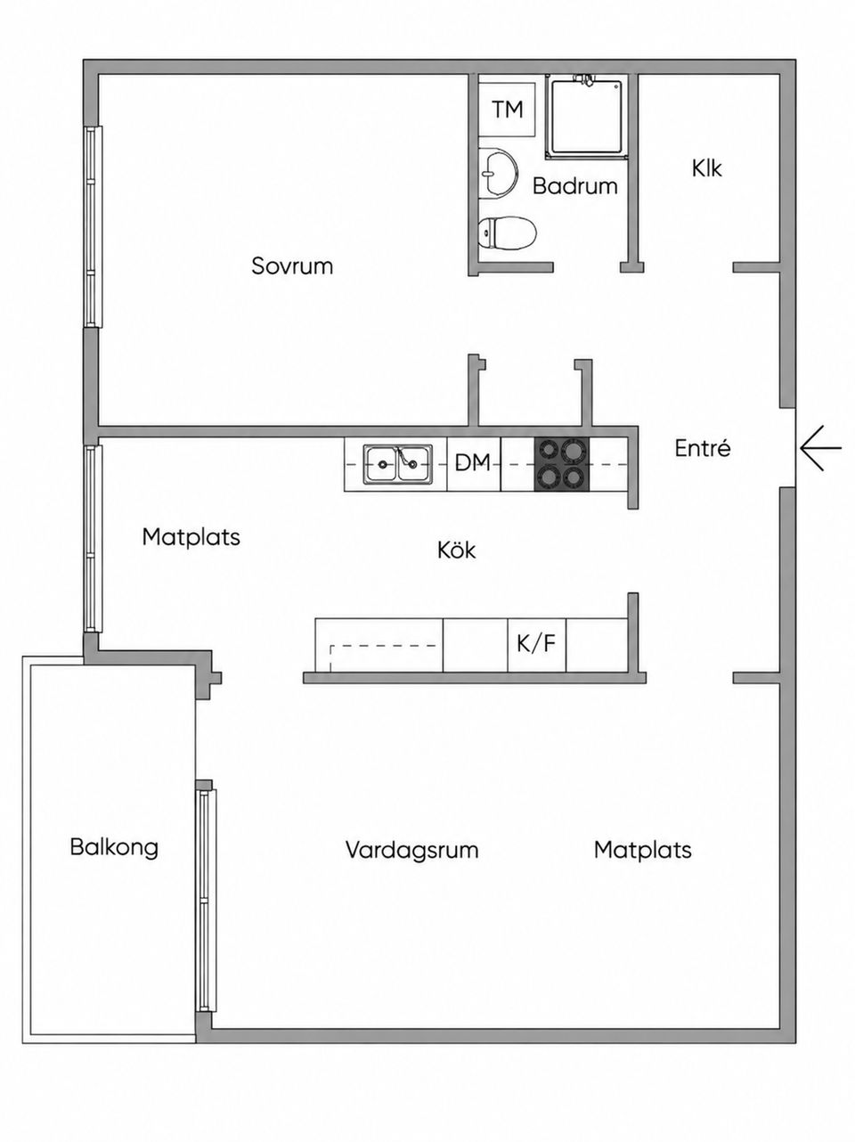 Bostadsrätt, Rådmansgatan 2A, Kävlinge - Centralt, Kävlinge