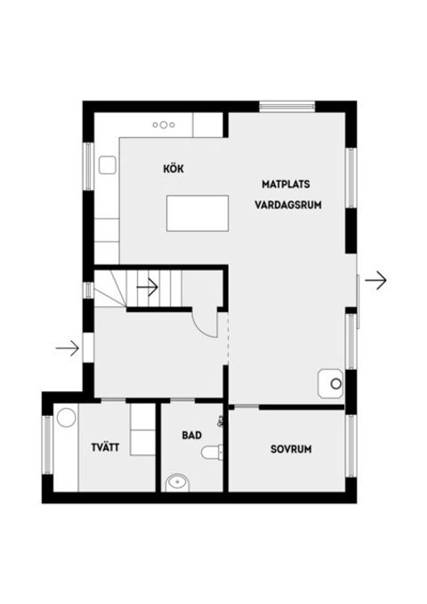 Radhus, Kavallerivägen 10B, Västra Bällsta, Vallentuna