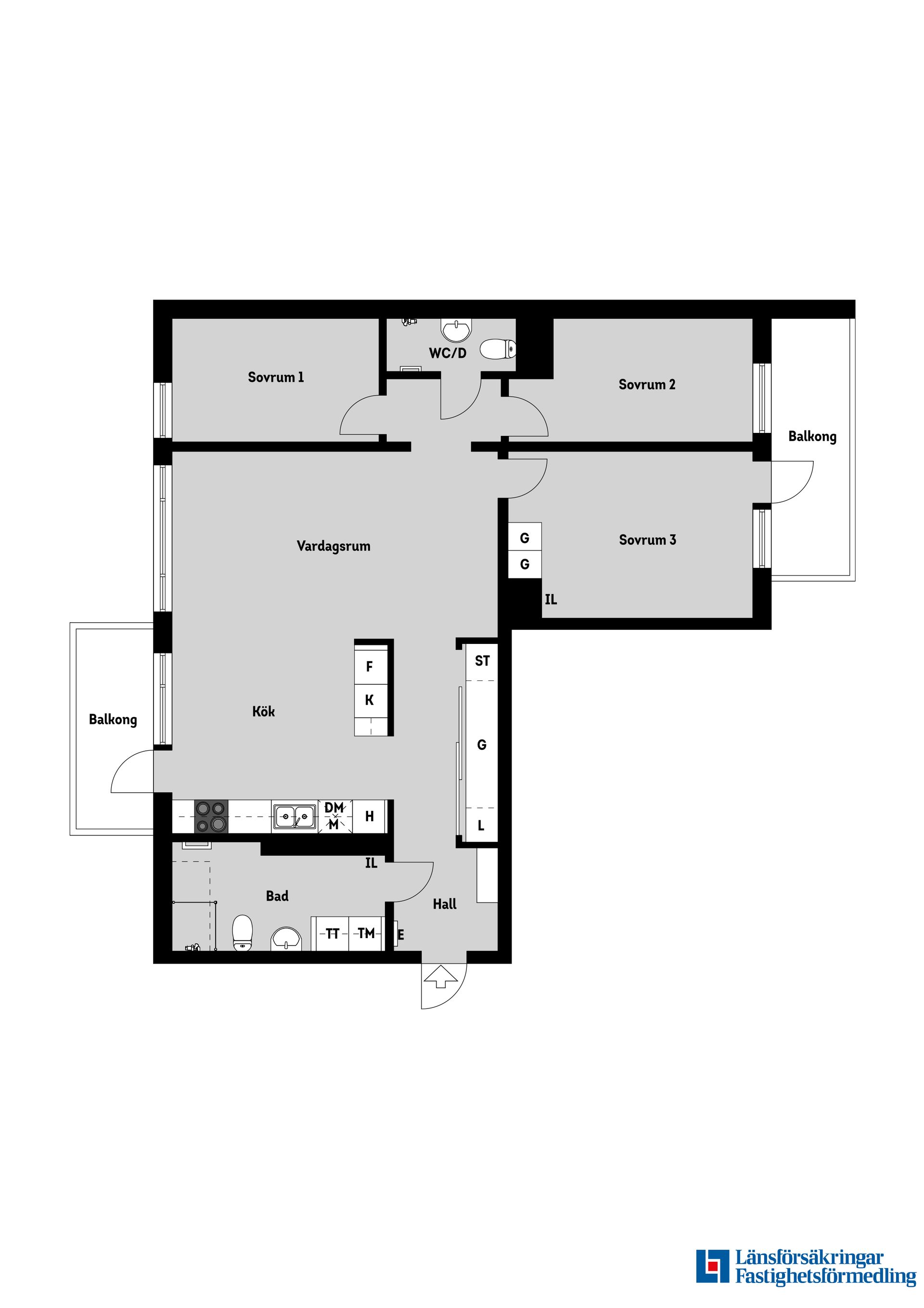 Bostadsrätt, Garagevägen 22, Blåsut, Stockholm