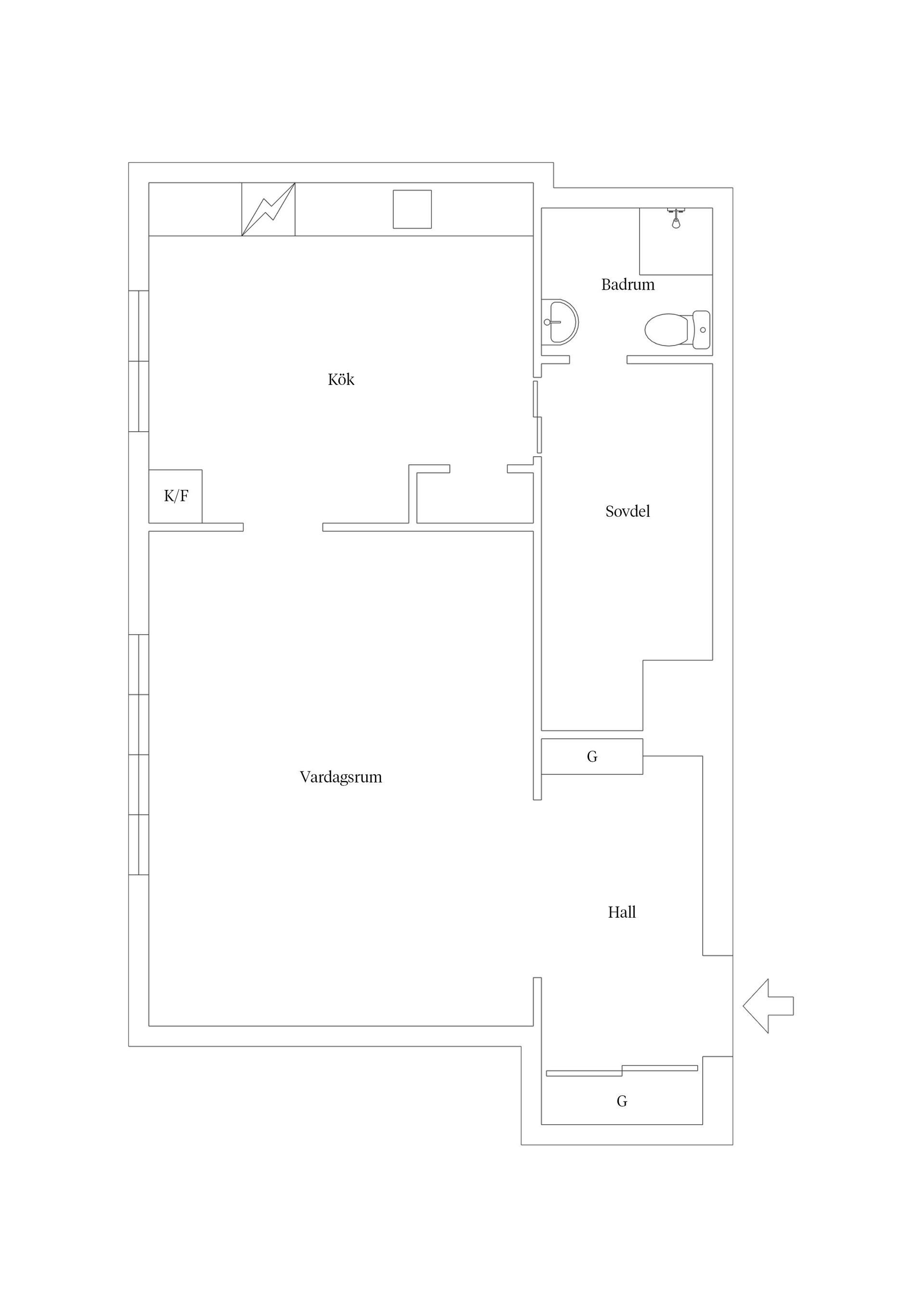Bostadsrätt, Salagatan 12B, Höganäs, Uppsala