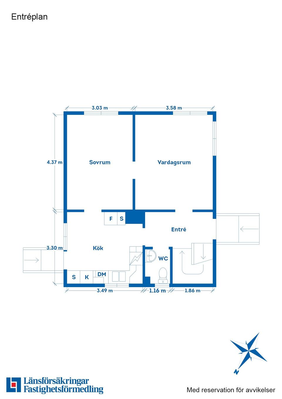 Villa, Flygaregatan 22, Råssnäs, Motala