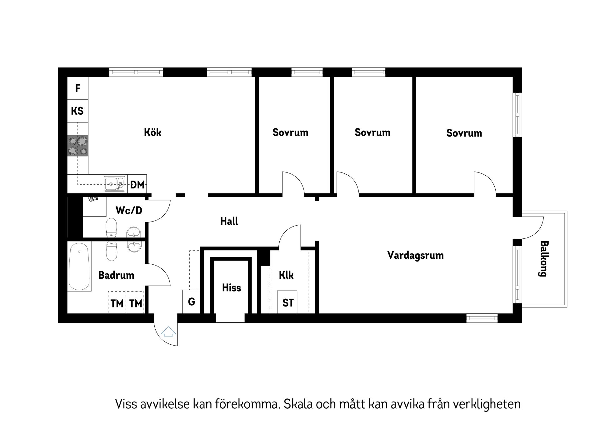 Bostadsrätt, Bävervägen 40, Bromma - Abrahamsberg, Stockholm