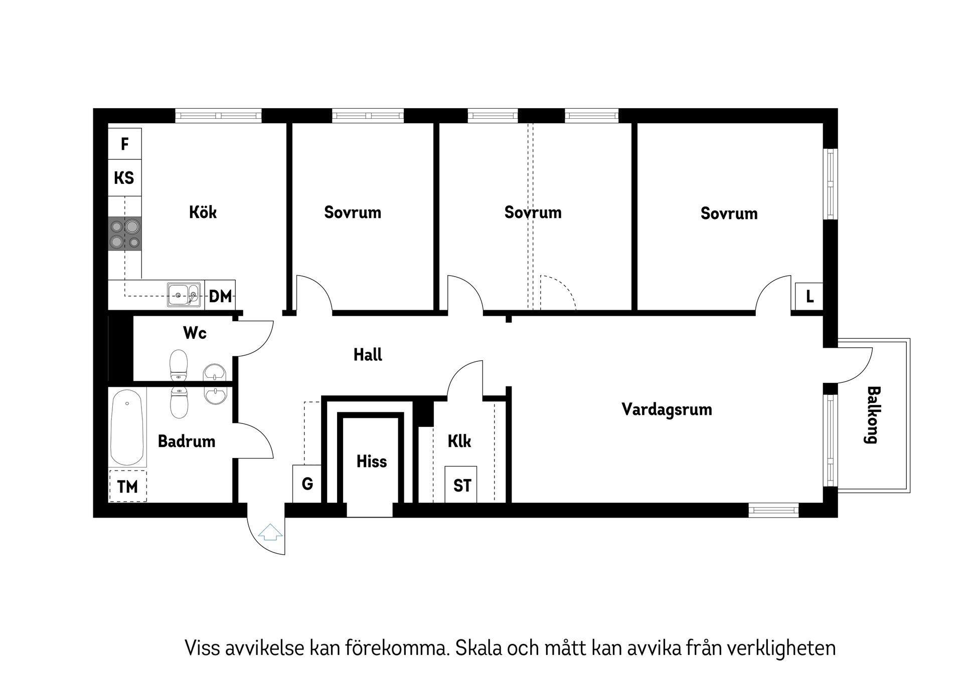 Bostadsrätt, Bävervägen 40, Bromma - Abrahamsberg, Stockholm