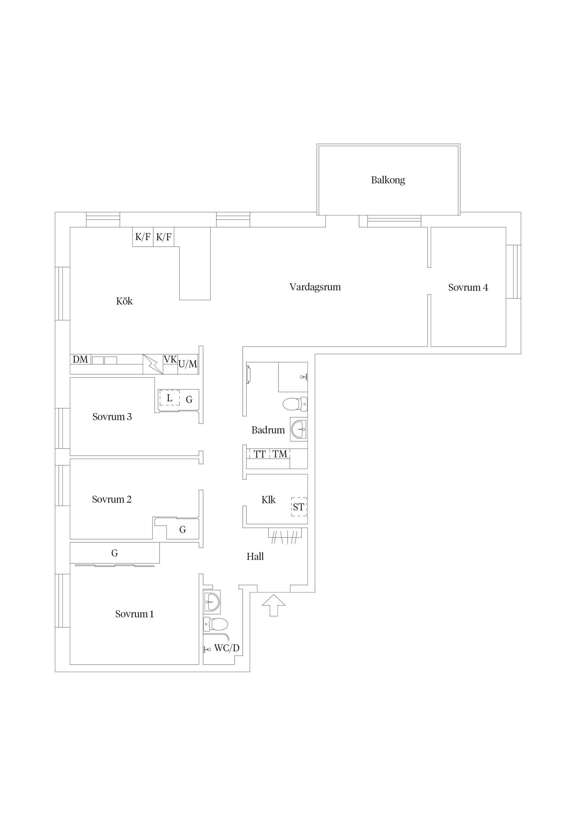 Bostadsrätt, Gösta Wahlströms väg 2B, Rickomberga, Uppsala