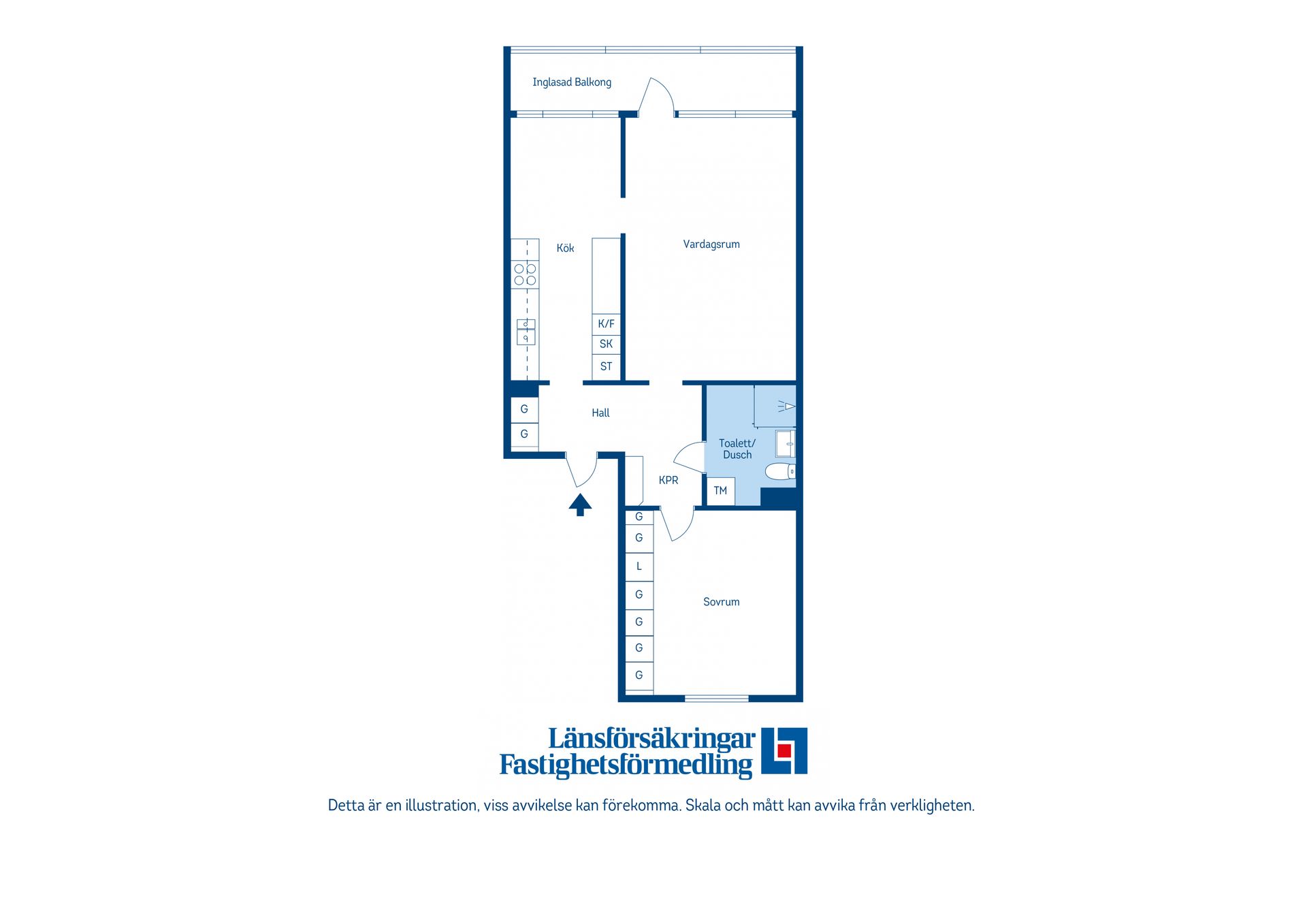 Bostadsrätt, Myntgatan 5 C Lgh 1102, Moröhöjden, Skellefteå