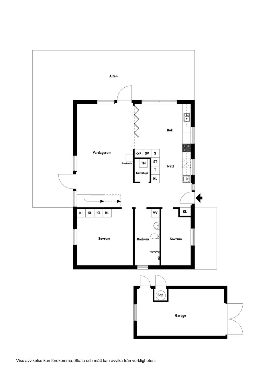 Villa, Jättestagatan 36, Kramfors