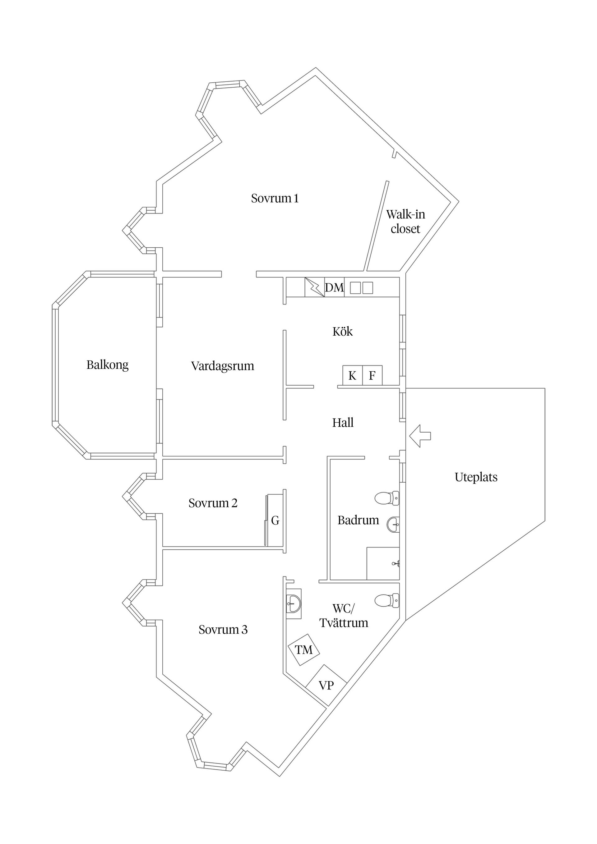Bostadsrätt, Vintervägen 105, Bollstanäs, Upplands Väsby