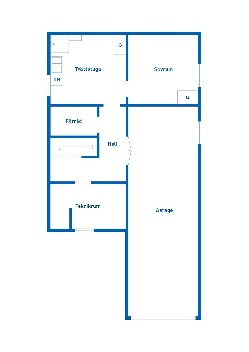 Villa, Jugånvägen 5, Oxberg, Mora