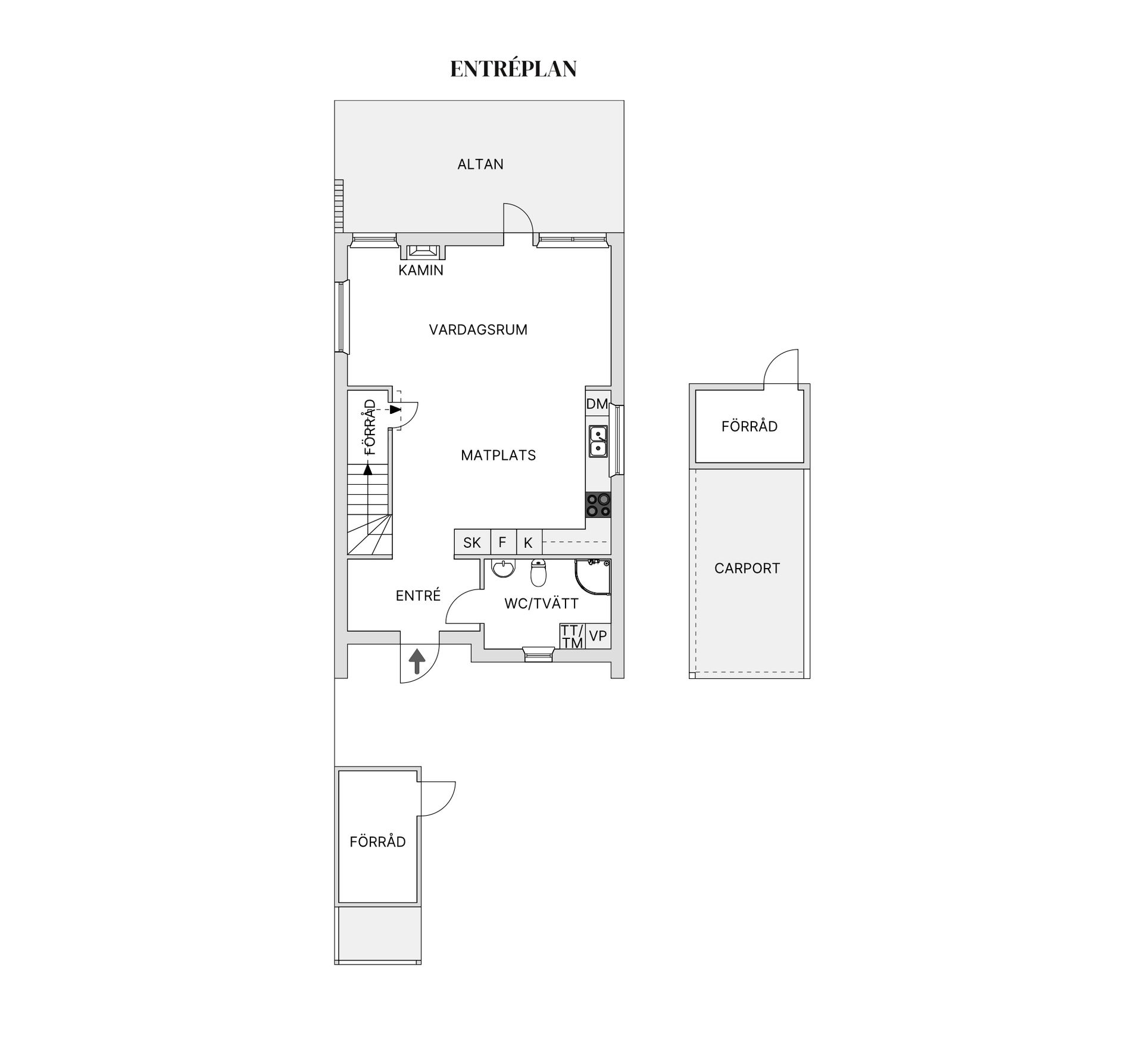 Villa, Fotbollsvägen 16, Odensala, Östersund