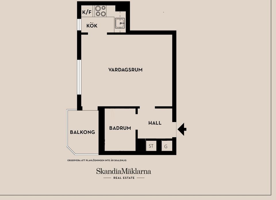 Bostadsrätt, Kopparvägen 19, Kallhäll, Järfälla