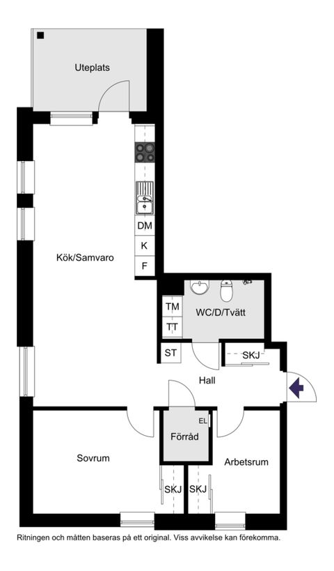 Bostadsrätt, Kronovallsgatan 4, Mariastaden, Helsingborg
