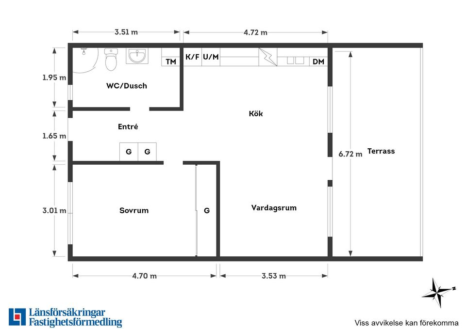 Bostadsrätt, Virveltorget 6, Centrala Hisingen, Göteborg