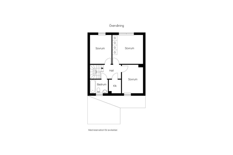 Radhus, Koltrastvägen 94, Stenhammar, Härnösand