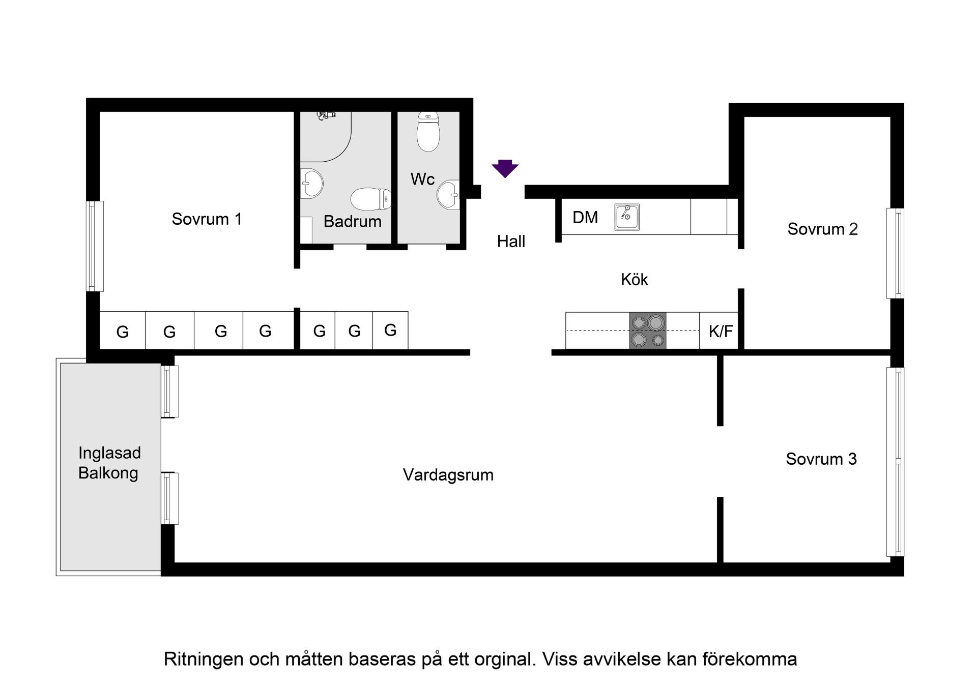 Bostadsrätt, Åkerbyvägen 212, Täby Centrum, Täby