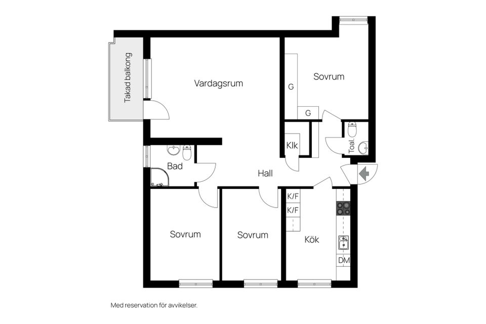 Bostadsrätt, Åkersviksgatan 14, Centralt - Väst på stan, Sundsvall