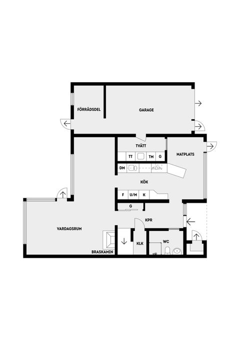 Radhus, Miklagårdsvägen 23, Täby Kyrkby, Täby