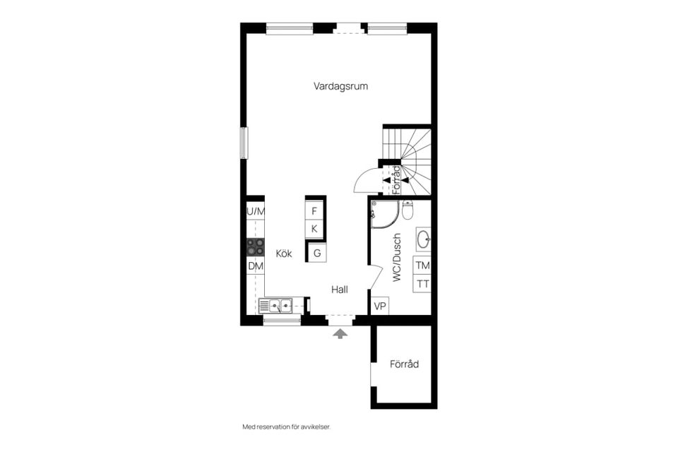 Radhus, Termikgatan 51d, Södra Ladugårdsängen, Örebro