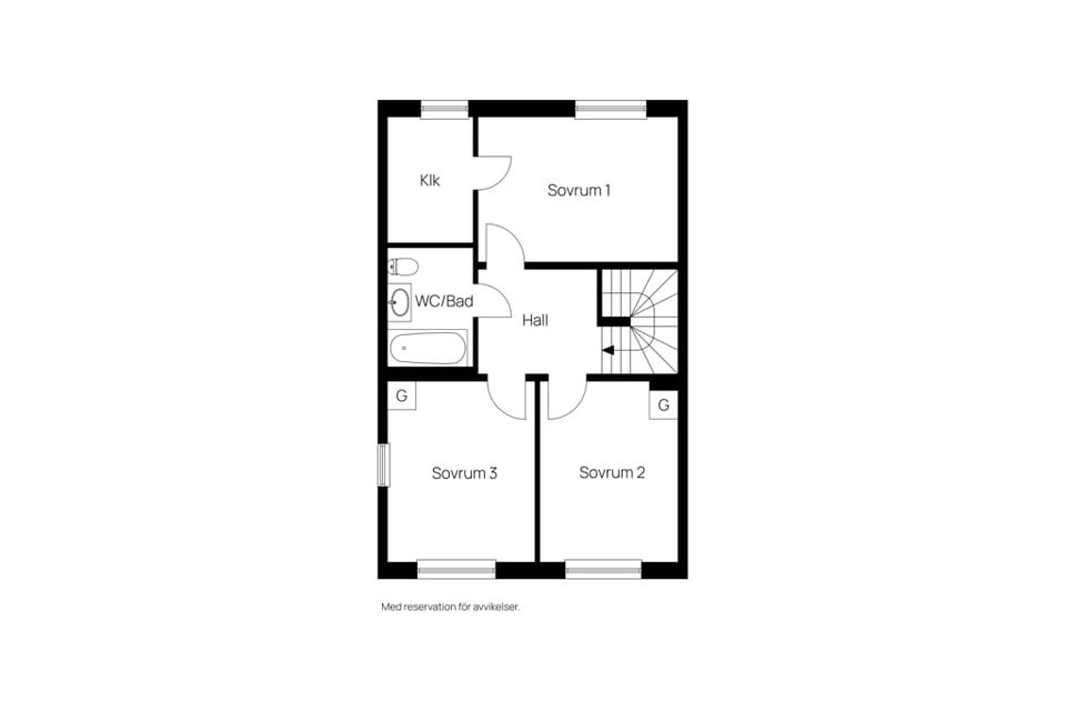 Radhus, Termikgatan 51d, Södra Ladugårdsängen, Örebro