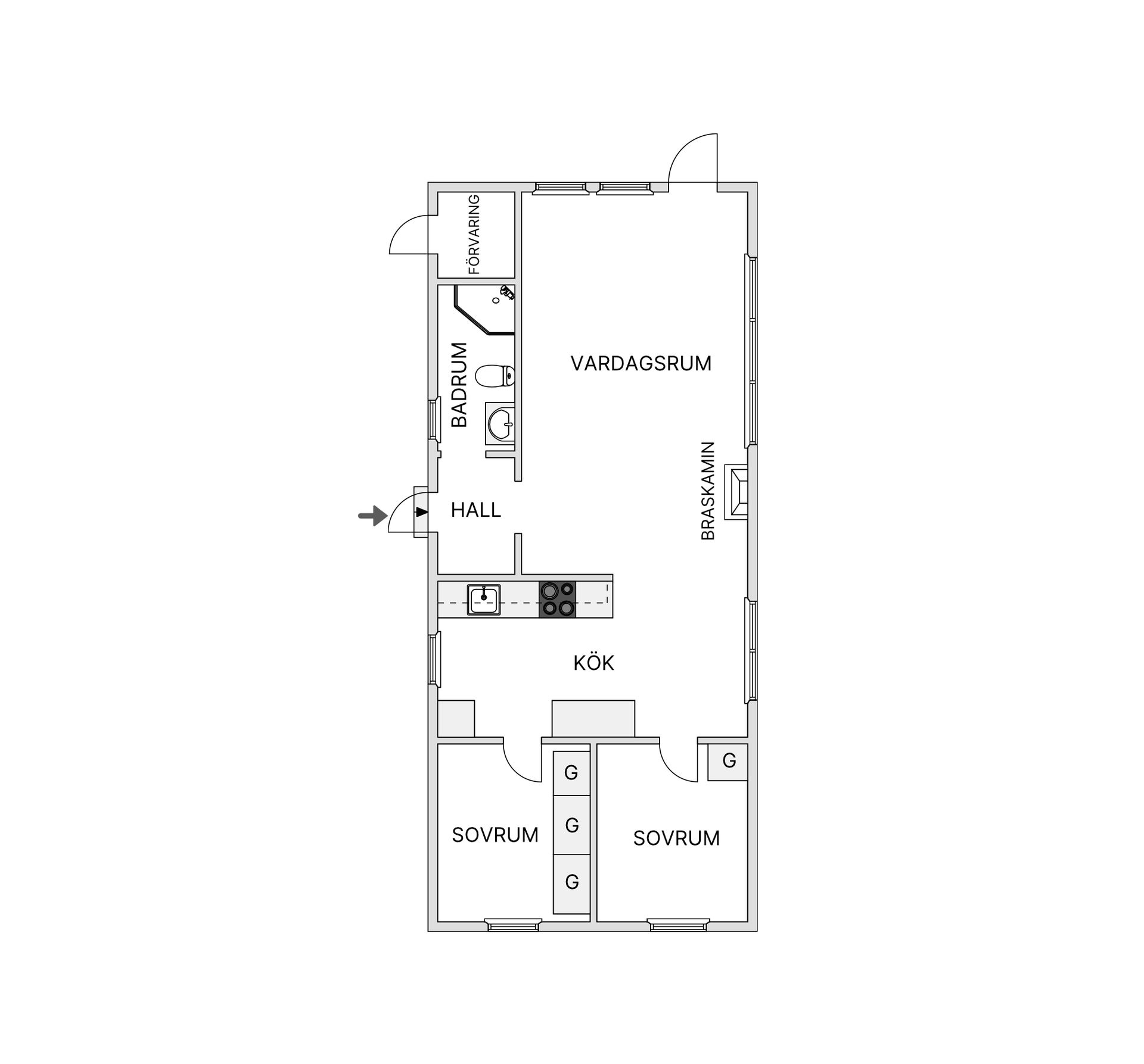 Fritidshus, Rydnäsvägen 1, Margretelund, Österåker