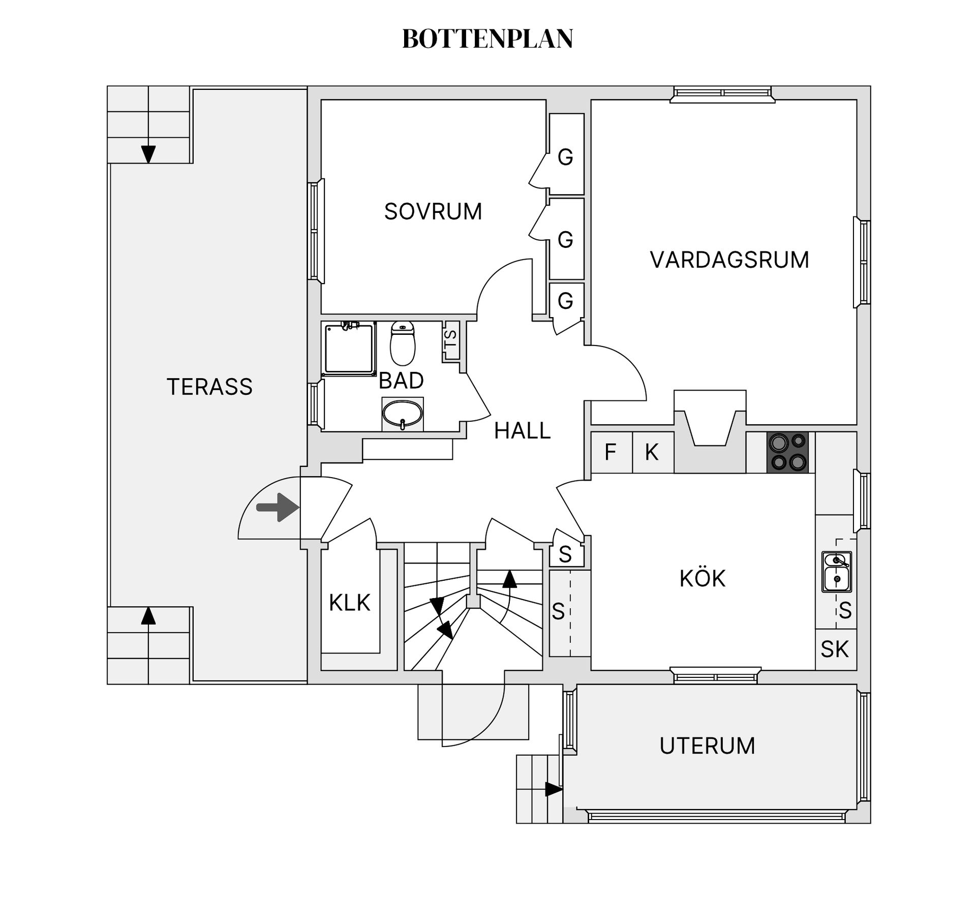 Villa, Vallnäsvägen 46, Storuman