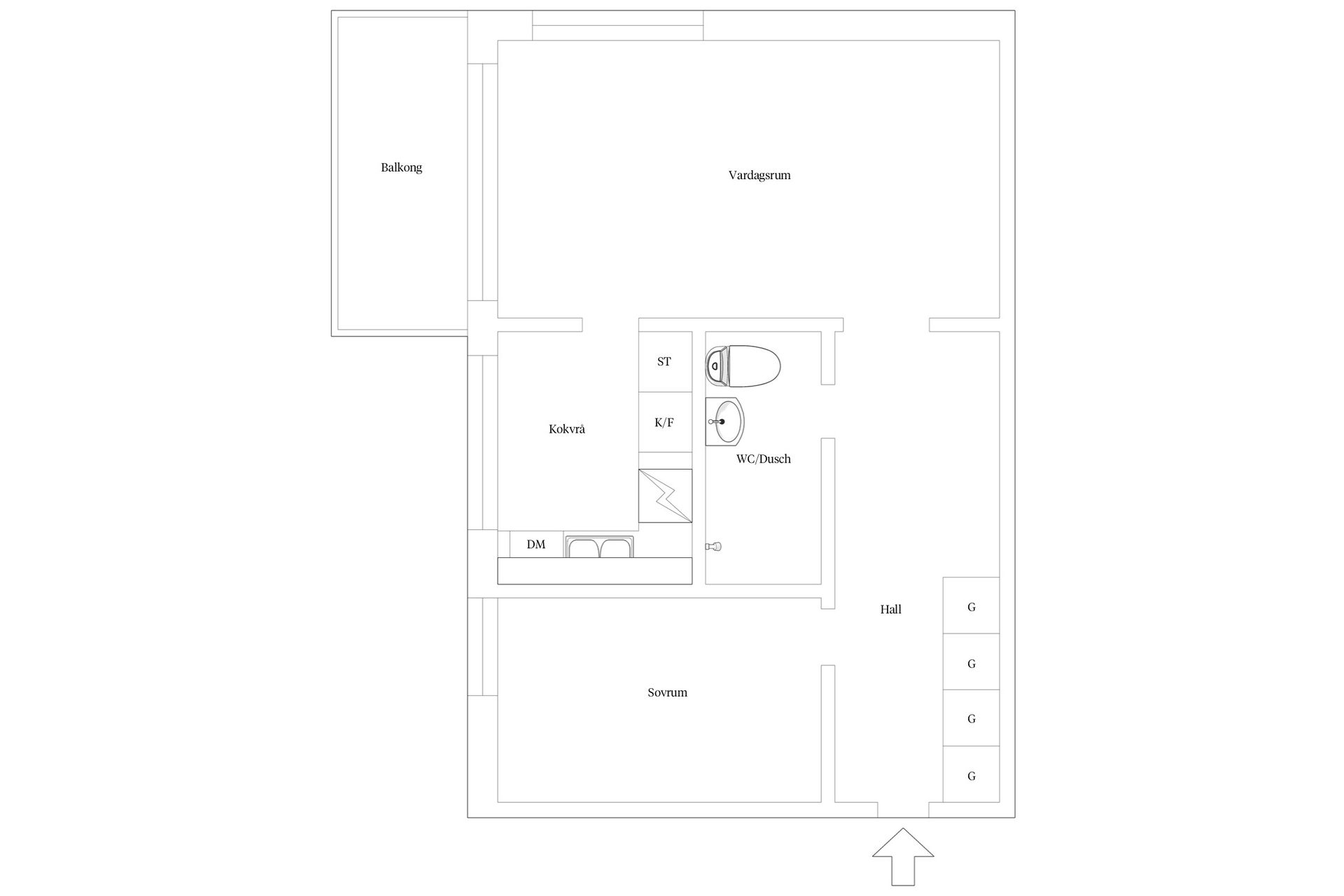 Bostadsrätt, Morkullegatan 22, Råby, Västerås